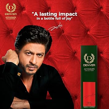 DENVER SRK Autograph Maestro Collection Deodorant Spray - For Men| Long Lasting Luxury Deo Body Spray