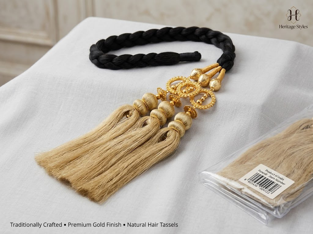 Handmade Punjabi Parandi / Royal Hair Tassels for Weddings & Festivals