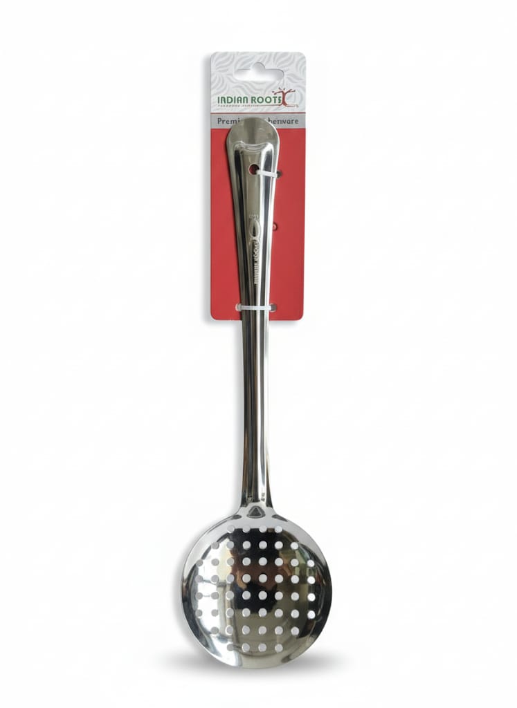 Indian Roots trendy skimmer| Stainless Steel Strainer for Skimmer Pasta/Cooking/Frying