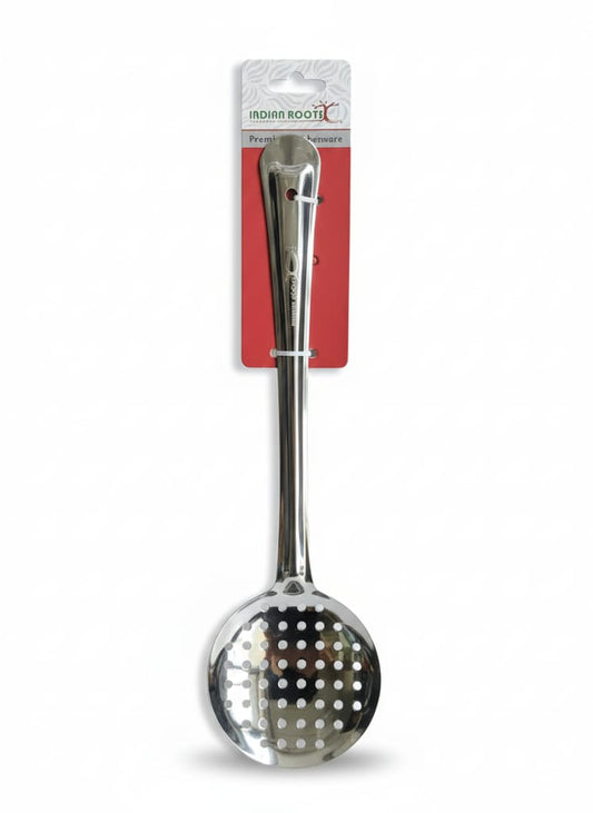 Indian Roots trendy skimmer| Stainless Steel Strainer for Skimmer Pasta/Cooking/Frying