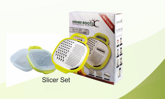 INDIAN ROOTS Grater with big container.