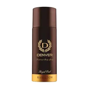 DENVER Royal Oud Deodorant Body Spray for Men (150ML) | Long Lasting Body Spray for Men