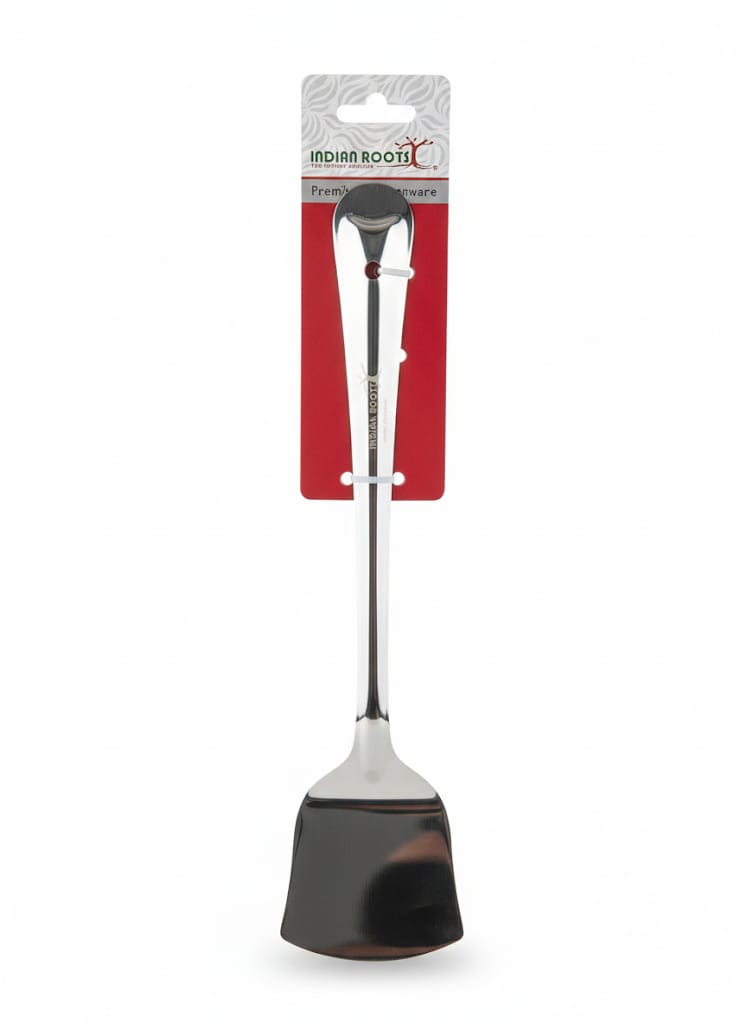 Indian Roots Stainless Steel Basting Khurpi/ Spatula