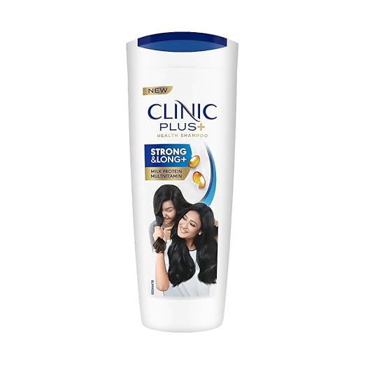 Clinic Plus Strong & Long Shampoo 340 ml| - Strengthening Shampoo for Hair Growth