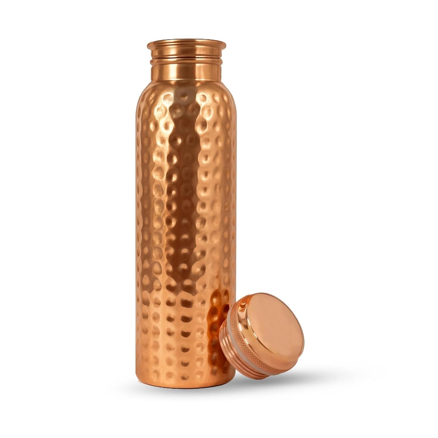 LUXURY COPPER BOTTLE HAMMER AND PLAIN APPROX (1000ML)