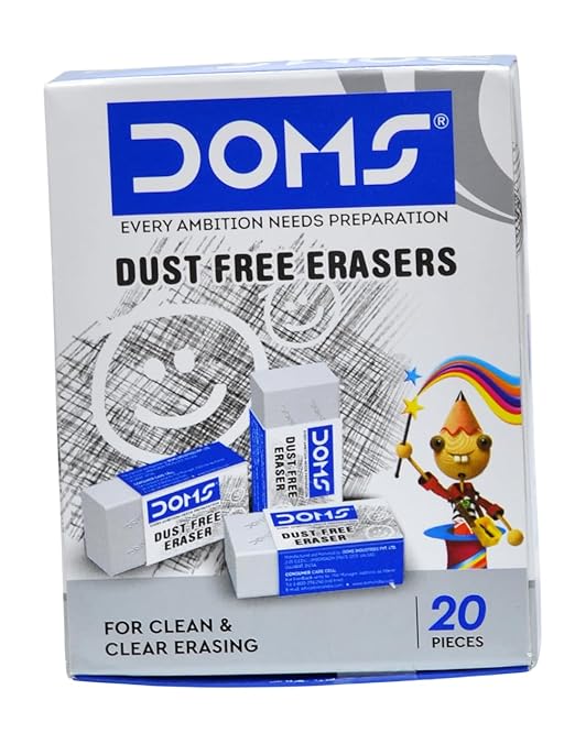 DOMS Eraser Pack of 20