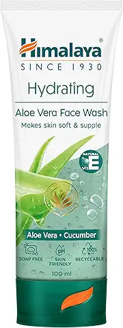 Himalaya Hydrating Aloe Vera Face Wash 100 M