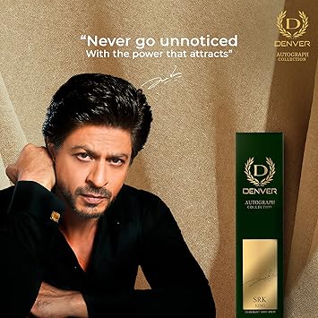 DENVER SRK King Deodorant Autograph Collection | Long Lasting Luxury Deo Spray - For Men