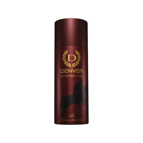 DENVER Ace Deodorant - 150ML Each, Pack of 1| Long Lasting Fragrance Deodorant Body Spray for Men