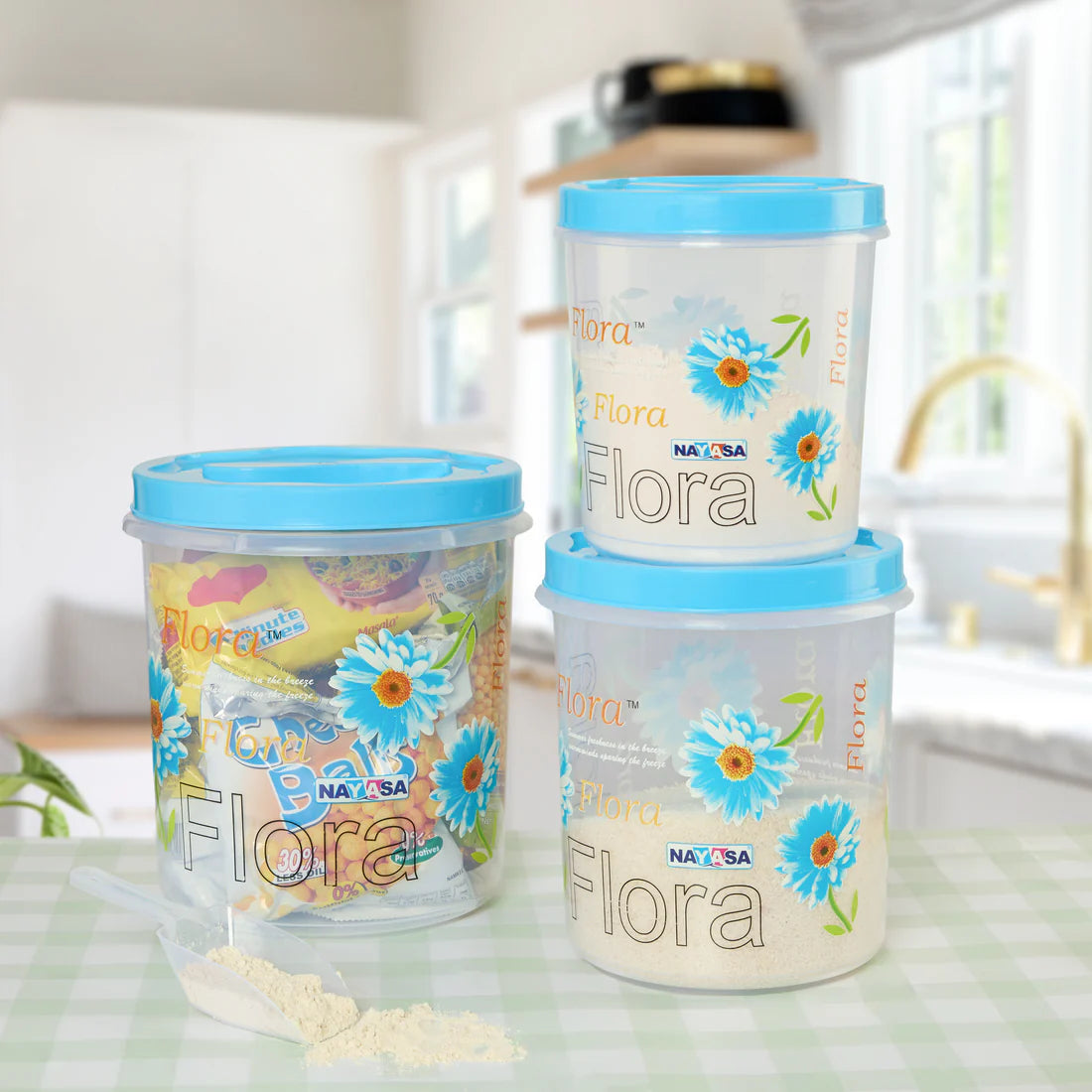 Nayasa Store In Printed Food Storage Container