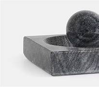SQUARE MOTOR PESTLE WITH MARBLE BALL