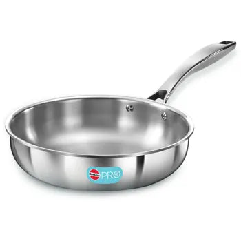 HAWKINS Triply Induction Compatible SS Tri-ply PRO Frying Pan