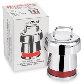 Hawkins Vent Weight - 1.5L to 12L, Stainless Steel, Stainless Steel Contura and Bigboy (VW75)