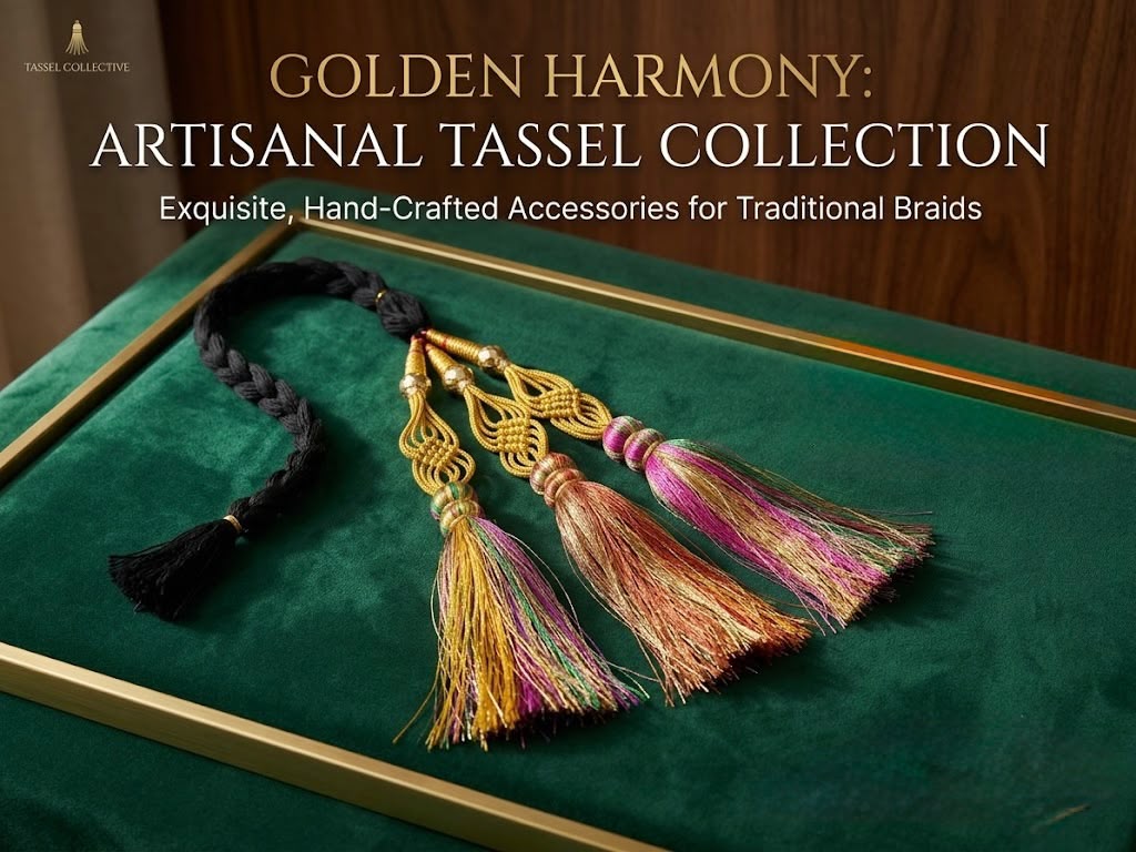 Handmade Punjabi Parandi / Royal Hair Tassels for Weddings & Festivals