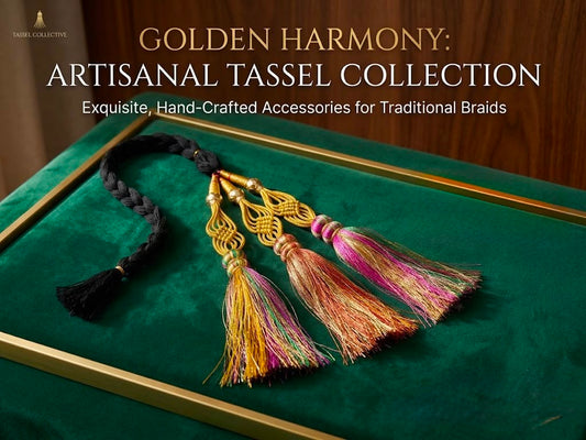Handmade Punjabi Parandi / Royal Hair Tassels for Weddings & Festivals