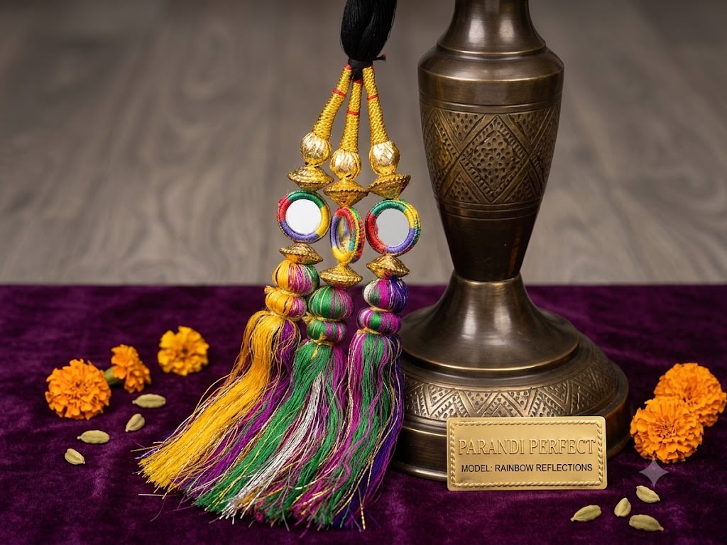 Handmade Punjabi Parandi / Royal Hair Tassels for Weddings & Festivals