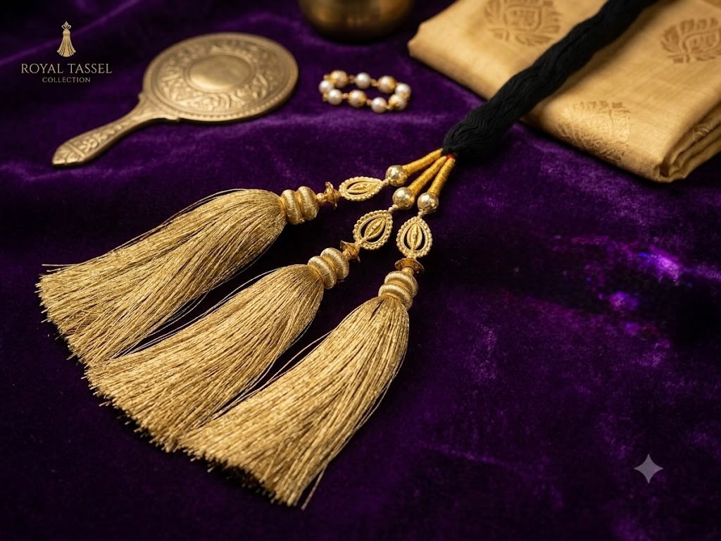 Handmade Punjabi Parandi / Royal Hair Tassels for Weddings & Festivals