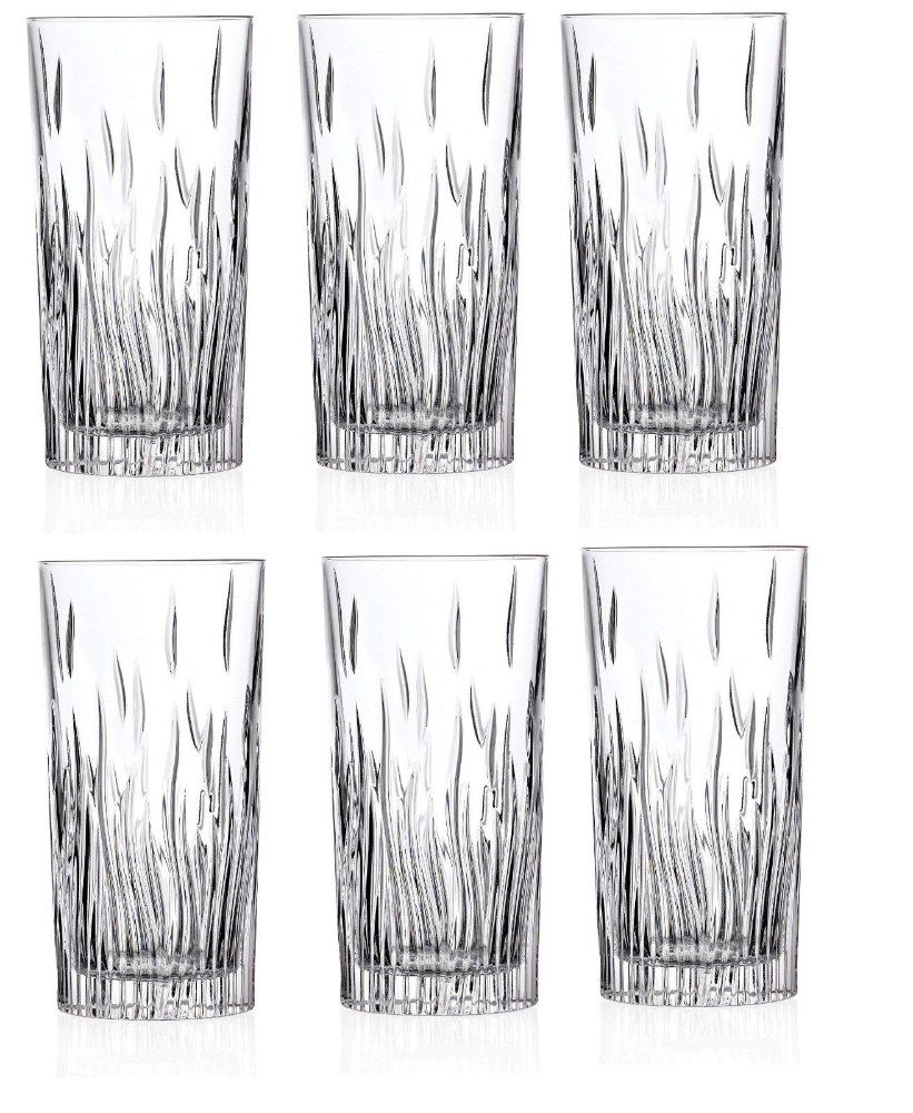 Glassware Water/Juice Glass - 6 Pieces, Transparent,255ml
